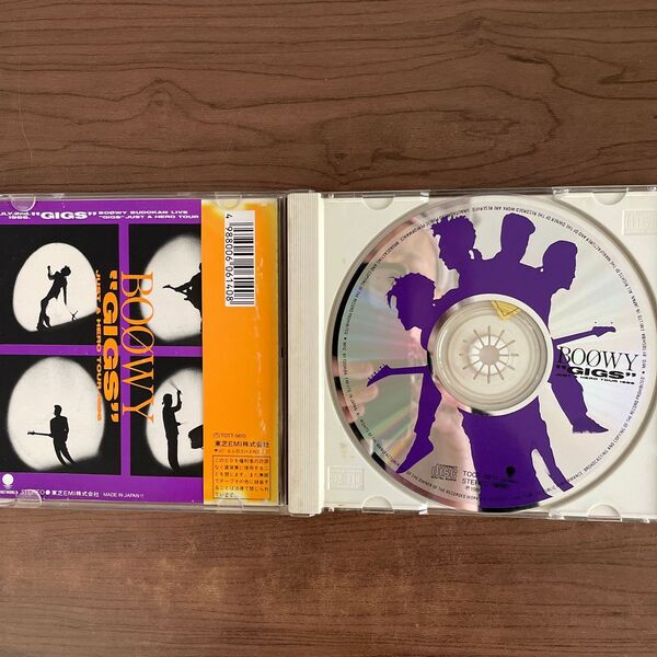 BOOWY GIGS CD