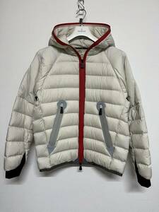 【入手困難】MONCLER モンクレール ダウン ダウンジャケット フード付きジップパフジャケット M ホワイト