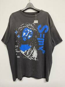 【早い者勝ち】SAINT Mxxxxxx セントマイケル 新品未使用 半袖 Tシャツ グレー 黒 ブルー 青 XL ロゴ プリント