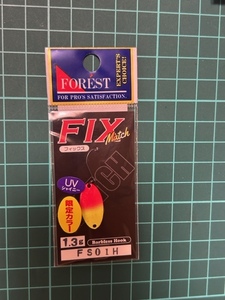 多数有り F.S01 ホロリウム FIX　フィックス　1.3g　 未使用品 FOREST フォレスト　オオツカオリカラ FS01 FS 01 限定カラー 稀少 レア 