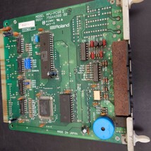 k11161721 Roland PC-98用 MIDIボード MPU-PC98II ローランド 動作未確認 サビ有り　ジャンク_画像3