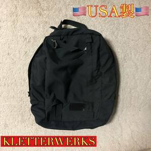 アメリカ製 KLETTERWERKS リュック バックパック ブラック made in usa