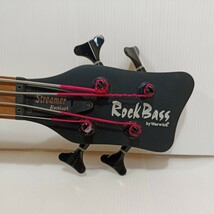 美品　streamer black hawk rock BASS warwick ロックベース（11.17）_画像2