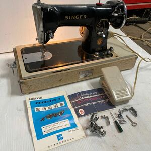 【超激安】RICCAR 191U31/SEWING MACHINE リッカー アンティークミシンフットペダル付/アンティーク ハンドクラフト 超破格大特価1000円