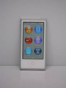  Apple iPod nano 第7世代 16GB A1446 本体、充電器　未初期化