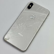 【中古/ジャンク】SIMフリー docomo iPhoneX 256GB MQC22J/A シルバー 赤ロム保証 【送料無料/名古屋大須店】_画像2