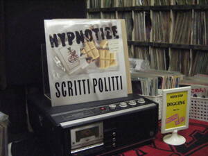 SJ-135　SCRITTI POLITTI　/　HYPNOTIZE　（UK　12inch）　ポスター付き　