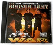 珍★ レア G-RAP・Tha Gimisum Army / War・LIL CED KINGPIN SKINNY PIMP MR.SLICC 2-11・1997・メンフィス・オリジナル盤・即決！_画像1