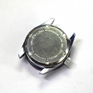 整備済 希少稼働 ミッキーマウス ダイバーズウォッチ 1970年代 機械式手巻き 腕時計 ベルト新品 ダイバー BRADLEY ブラッドレイ ディズニーの画像7