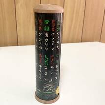 ☆匿名配送　熊本方言　筒型貯金箱 レア 希少 昭和レトロ　ららら貯金箱 年代物 当時物_画像2