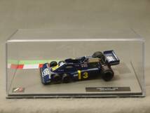 Tyrrell P34 1976年日本GP #3 ジョディ・シェクター 「たいれる」「しえくたあ」 デアゴスティーニ F1マシンコレクション 1/43【模型のみ】_画像1