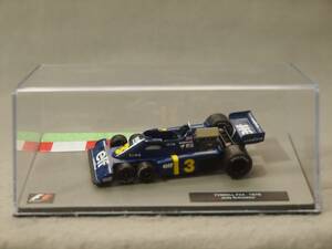 Tyrrell P34 1976年日本GP #3 ジョディ・シェクター 「たいれる」「しえくたあ」 デアゴスティーニ F1マシンコレクション 1/43【模型のみ】