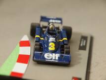 Tyrrell P34 1976年日本GP #3 ジョディ・シェクター 「たいれる」「しえくたあ」 デアゴスティーニ F1マシンコレクション 1/43【模型のみ】_画像3