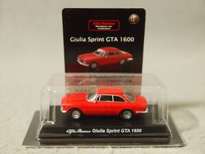 1/64 アルファロメオ ジュリア スプリント GTA 1600 レッド サークルKサンクス/京商 Alfa Romeo 1 【紙箱無】