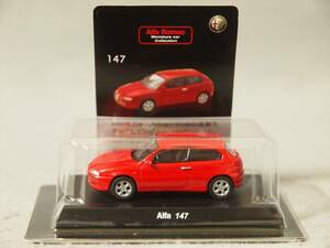 1/64 アルファロメオ 147 レッド サークルKサンクス/京商 Alfa Romeo 1 【紙箱無】