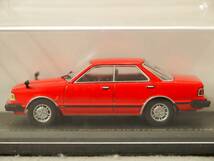 ニッサン ブルーバード ハードトップ 2000 SSS-X (910) 1982年 レッド アシェット 日産名車コレクション vol.11 1/43 【模型のみ】_画像2