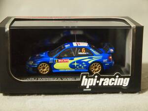 スバル インプレッサ WRC 2005年ラリージャパン 3位 #6 クリス・アトキンソン hpi 1/43 933