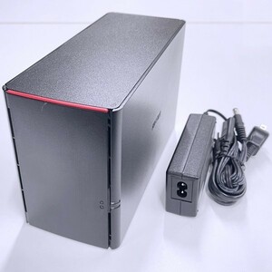 @SV959 秋葉原万世商会 Buffalo LS220DB for SOHO 8TB RAID機能搭載 高性能 法人向けNAS 4TBx2 最新FW-V1.78更新済み