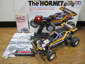 すぐ遊べる全部セット 1/10 ホーネット 2.4G TAMIYA HORNET 2WD 速いのでお子様への購入はお勧めできないお車となります 大人向 タミヤ EP