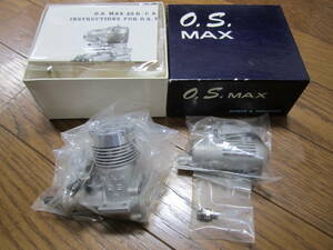 新品 未使用 ラジコン エンジン MAX OS-25 RC 小川精機 昭和レトロ O.S. ENGINE 模型 飛行機 MADE IN JAPAN デッドストック 日本製造 2001