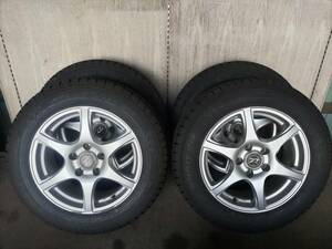 195/65 R16 92Q TOYO STUDLESS OBSERVE GARIT GIZ 2021年 Treffer 16×6.5J 5H 114.3 +40 4本