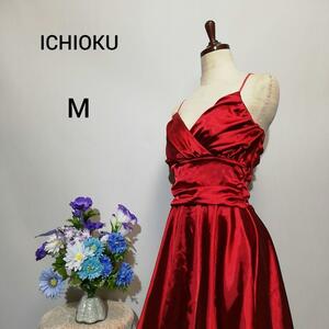 ICHIOKU 極上美品　ドレス　パーティー　赤色系　Мサイズ