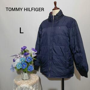 TOMMY HILFIGER　極上美品　リバーシブル　ダウンジャケット　L