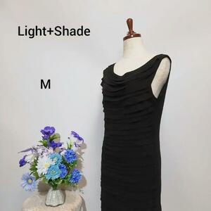 Light+Shade 極上美品　ドレス　パーティー　黒色　Мサイズ