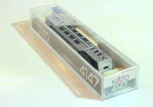 【F3J$42】KATO「No.4147　サロ124　横須賀色」ケース入り　113系近郊形電車　中古Nゲージ　ジャンク