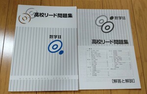 高校リード問題集 数学Ⅱ ＋解答と解説付き