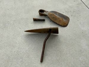  used *kwa hoe triangle horn field agricultural machinery and equipment keep hand none .... removal set 