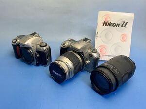 Nikon 一眼レフ US ＆ F65 ＆レンズ Nikon AF zoom MACRO 28-80mm SIGMA AUTO FOCUS ZOOM ～300mm ＆U 取説付 美品 80サイズ発送