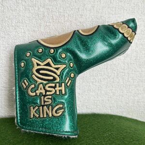 【レア限定】CASH IS KING☆SCOTTY CAMERON ☆送料無料☆パターカバー ヘッドカバー☆