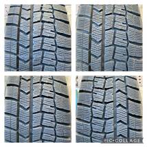 185/65R15 88Q DUNLOP WINTER MAXX 2020年製　スタッドレス バリ山4本セット　16x6J ET 53 PCD 114.3 5H エスクァイア フリード ノア等_画像9