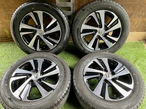 美品　ホンダ フリードGB7 HYBRID 純正15X5.5J ET+49　5H　PCD114.3 185/65R15 88S DUNLOP ENASAVE ハブ系やく　64mm