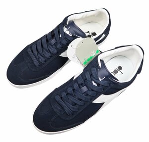 1980年代のコートモデルを現代風にアレンジした、人気PITCH！【 DIADORA / ディアドラ (伊 】上品ネイビーのスエードレザースニーカー 7