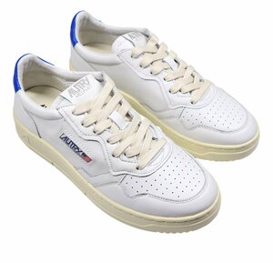  Italy. ..oyaji..... favorite make, popular Medalist![ AUTRY / auto Lee (.] Vintage feeling exist premium white sneakers blue 39