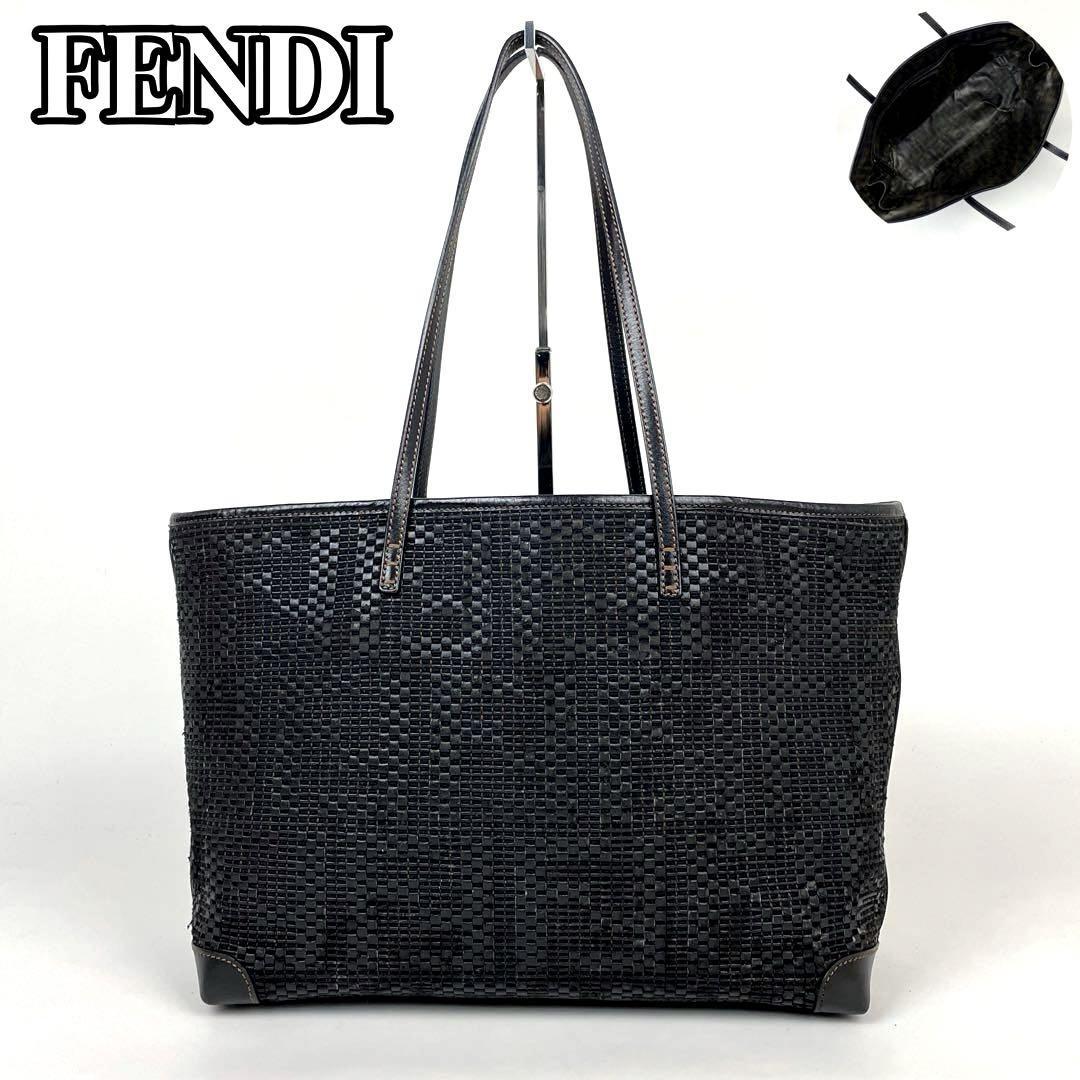 Yahoo!オークション -「fendi メッシュ バッグ」(トートバッグ