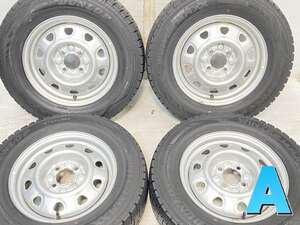 中古タイヤ スタッドレスタイヤ ホイールセット 4本セット 185/70R14 　 14x5.0 100-4穴 ダンロップ ウィンターマックス WM02