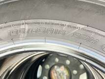 中古タイヤ サマータイヤ 4本セット 195/65R16 ダンロップ エナセーブ EC300+_画像5