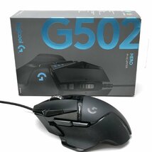 １円～ logicool ロジクール ゲーミングマウス 有線 G502 HERO 箱◆送料600円(近畿)～◆質屋 神戸つじの_画像1