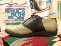 MADE IN USA COLE HAAN SADDLE SHOES SIZE 9 1/2D アメリカ製 コール ハーン サドル シューズ レザー ドレス 革靴_画像5