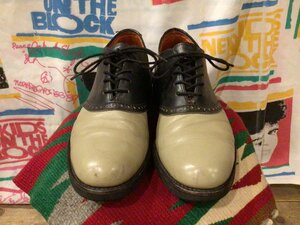 MADE IN USA COLE HAAN SADDLE SHOES SIZE 9 1/2D アメリカ製 コール ハーン サドル シューズ レザー ドレス 革靴