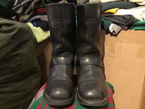 HARLEY DAVIDSON WATERPROOF HARNESS BOOT SIZE US10 (28cm) ハーレー ダビッドソン ウォータープルーフ ハーネス ブーツ 革靴 バイカー