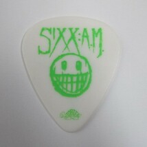 ★SIXX:A.M. DJ アシュバ DJ Ashba 2008 Tour ギターピック / Motley Crue / モトリー・クルー / GUNS N' ROSES / ガンズ & ローゼズ_画像1