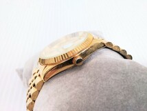 Klaeuse　クロイゼ　腕時計　SK-249-D　クォーツ　QUARTZ　ゴールドカラー　3針　メンズ腕時計　NATURAL DIAMOND　現状渡し　ジャンク品_画像3