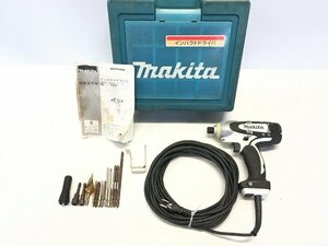 makita マキタ 6955 インパクトドライバー 100V ホワイト ビット付き 電動工具 DIY