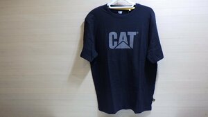 F565-1569339 キャタピラー CAT メンズ 半袖 Tシャツ ブラック US/XL JP/XXL プリントロゴ