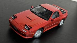 青島文化教材社 1/24 MAZDA FC3S RX-7 完成品 / アオシマ マツダ 