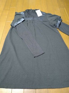 ・即決　新品タグ付き　重ね着風ニットチュニック（M)